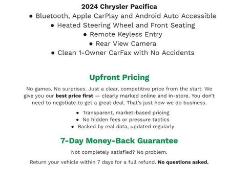 Used 2024 Chrysler Pacifica Touring-L FWD image 2