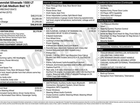 Used 2017 Chevrolet Silverado 1500 LT w/ All Star Edition image 6