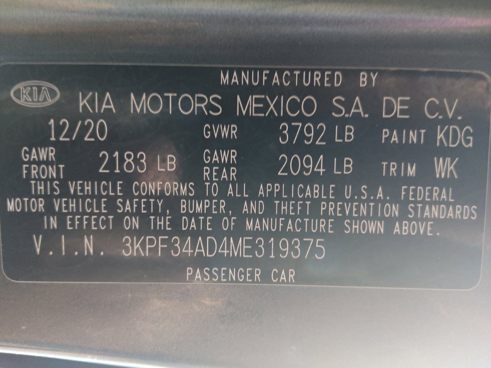 Used 2021 Kia Forte GT-Line w/ GT-Line Premium Package FWD image 33