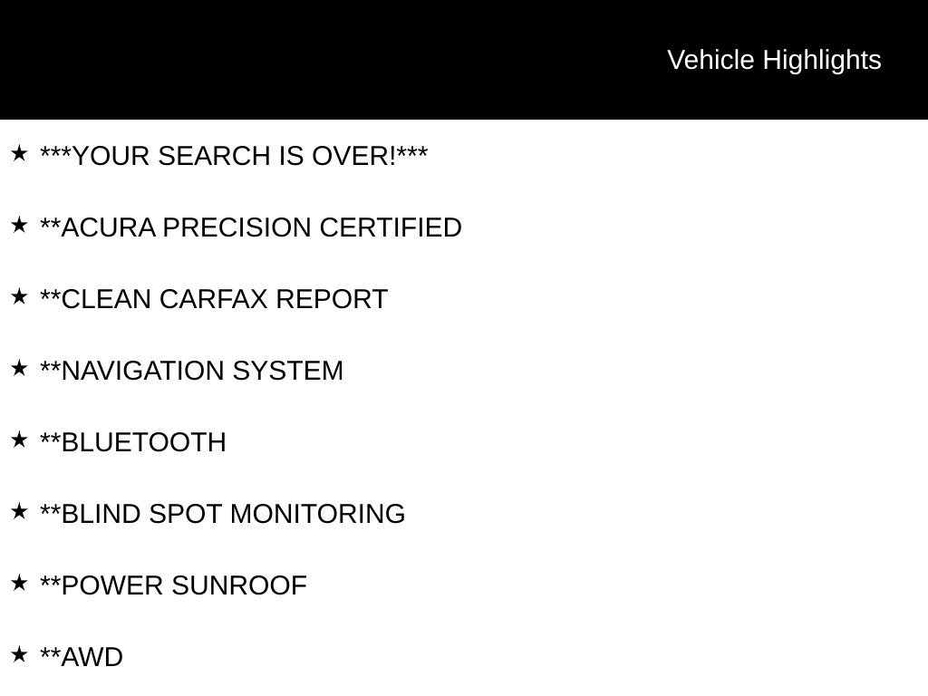 Used 2026 Acura MDX w/ Technology Package AWD/4WD image 2