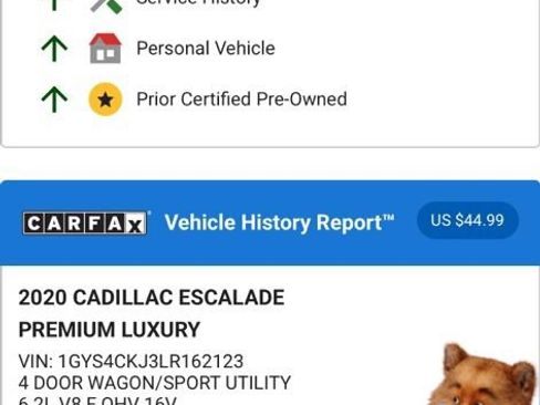 Used 2020 Cadillac Escalade Premium Luxury image 4