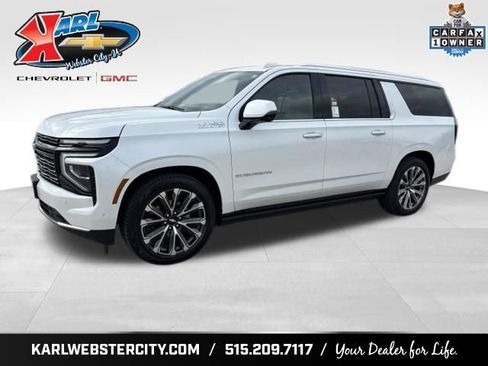 Certified 2025 Chevrolet Suburban High Country AWD/4WD image 1