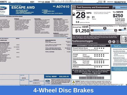 Used 2022 Ford Escape SE w/ Convenience Package image 43