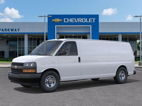 New 2025 Chevrolet Express 3500 Extended w/ Driver Convenience Package RWD image 2