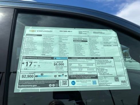 New 2026 Chevrolet Tahoe LT w/ Comfort Package AWD/4WD image 36