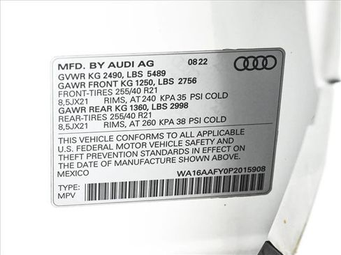 Certified 2023 Audi Q5 2.0T Prestige w/ Prestige Package AWD/4WD image 26