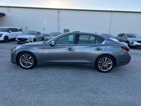 Used 2021 INFINITI Q50 Luxe w/ Seat & Sound Package image 8