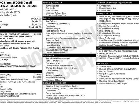 New 2026 GMC Sierra 2500 Denali Ultimate image 51