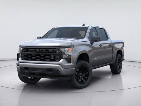 New 2026 Chevrolet Silverado 1500 Custom w/ LPO, Dark Essentials Package RWD image 6
