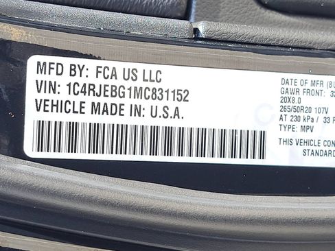 Used 2021 Jeep Grand Cherokee Limited X RWD image 39