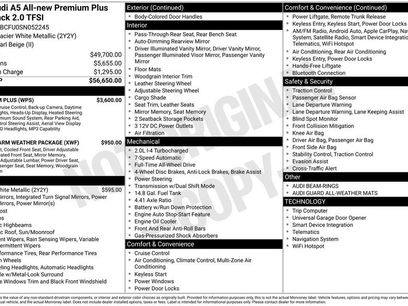 Used 2025 Audi A5 2.0T Premium Plus w/ Premium Plus