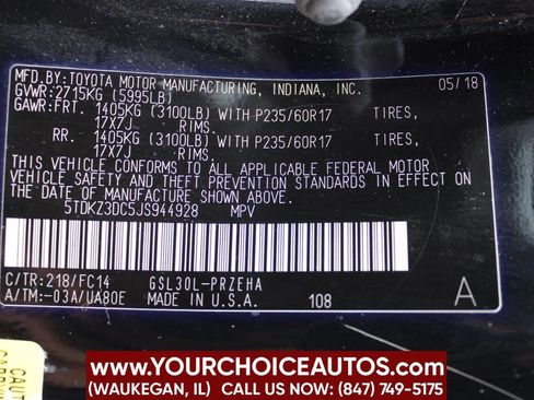 Used 2018 Toyota Sienna LE image 28