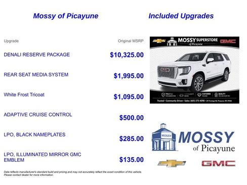 Used 2023 GMC Yukon Denali w/ Denali Reserve Package AWD/4WD image 7