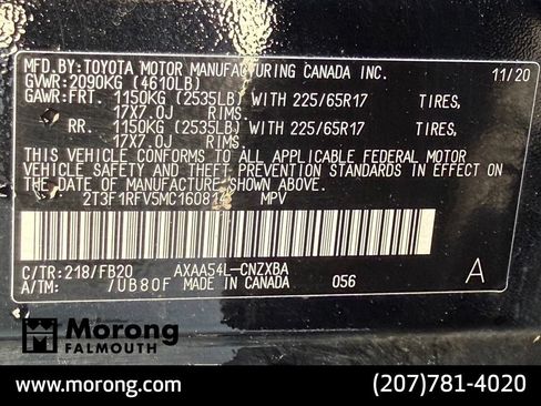 Used 2021 Toyota RAV4 LE AWD/4WD image 47