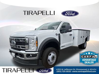 Used 2024 Ford F550 4x4 Regular Cab Super Duty w/ Snow Plow Prep Package