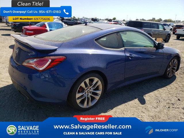 Used 2016 Hyundai Genesis Coupe 3.8 RWD image 4