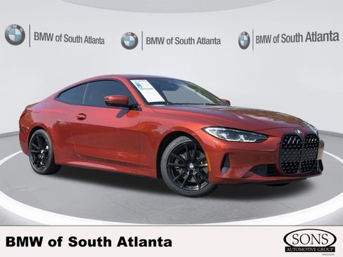 Used 2021 BMW 430i Coupe w/ Parking Assistance Package RWD image 1