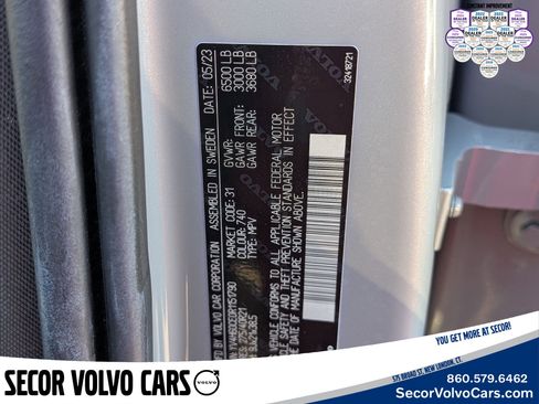 Certified 2024 Volvo XC90 T8 Plus w/ Protection Package Premier image 32