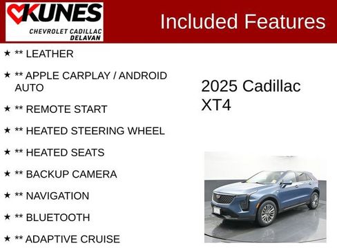 Used 2025 Cadillac XT4 Premium Luxury image 3
