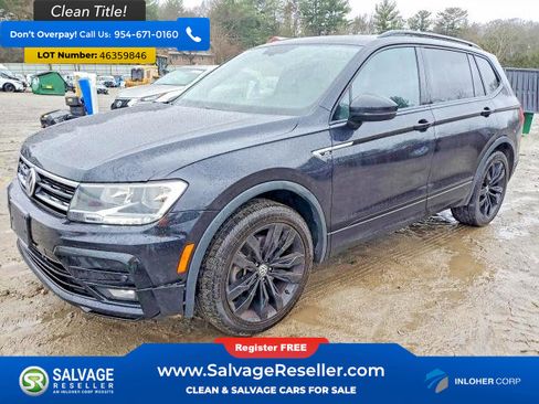 Used 2021 Volkswagen Tiguan SE R-Line image 1