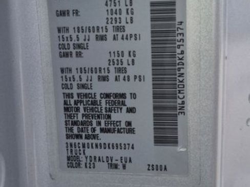 Used 2013 Nissan NV200 S w/ Cruise Control Pkg FWD image 23