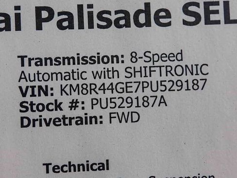 Used 2023 Hyundai Palisade SEL w/ Premium Package image 22