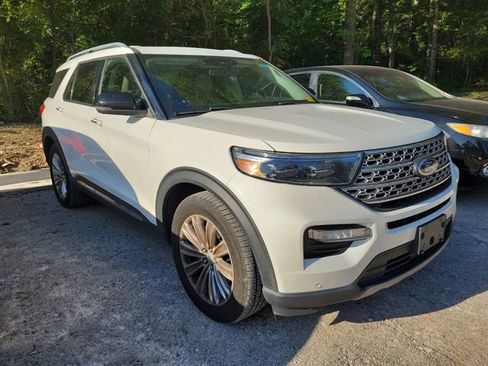 Used 2022 Ford Explorer Limited w/ Equipment Group 301A RWD image 1