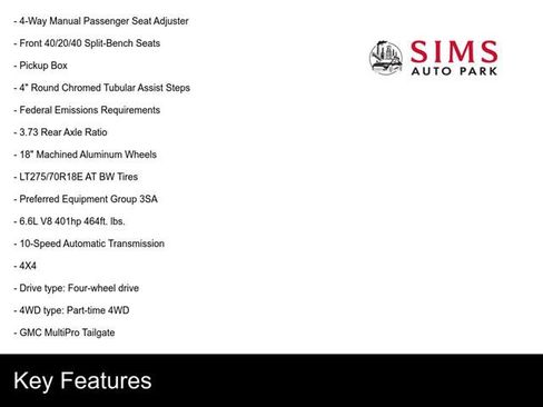 New 2026 GMC Sierra 2500 SLE w/ SLE Value Package; image 4