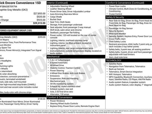 Used 2016 Buick Encore Convenience image 17