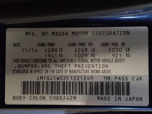 Used 2015 MAZDA MAZDA6 Grand Touring image 33