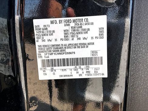 Used 2013 Ford F150 STX w/ Mid Equipment Group RWD image 34