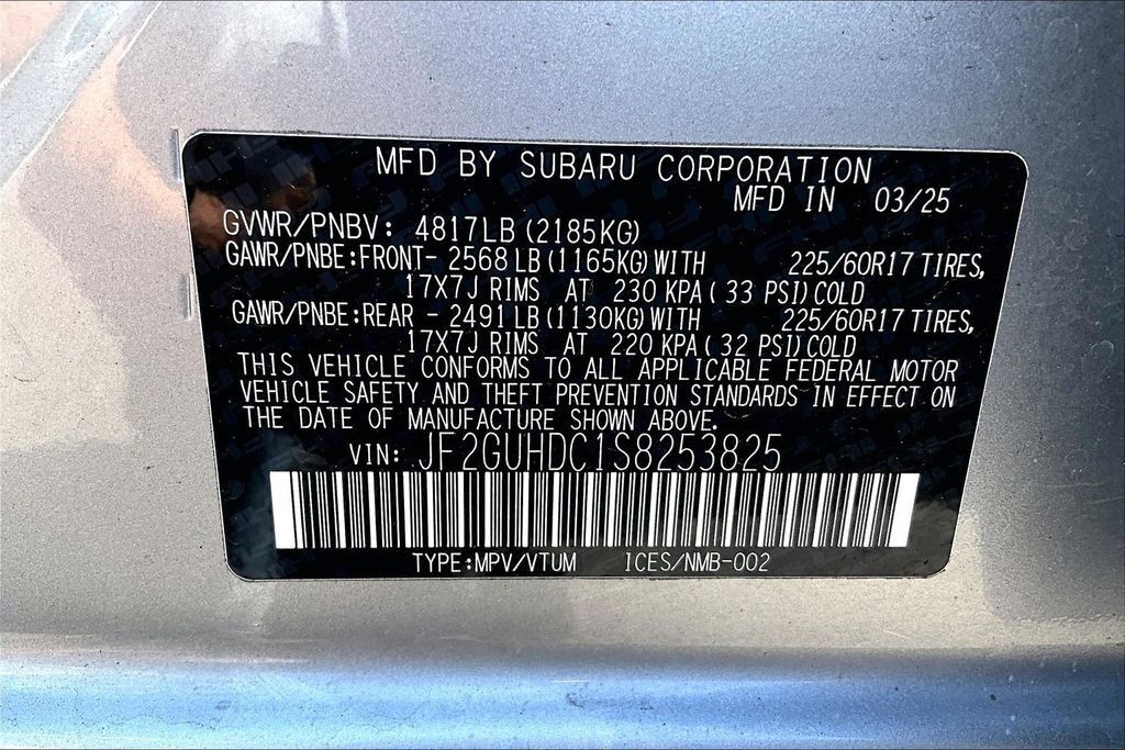 Used 2025 Subaru Crosstrek 2.5i Premium AWD/4WD image 31