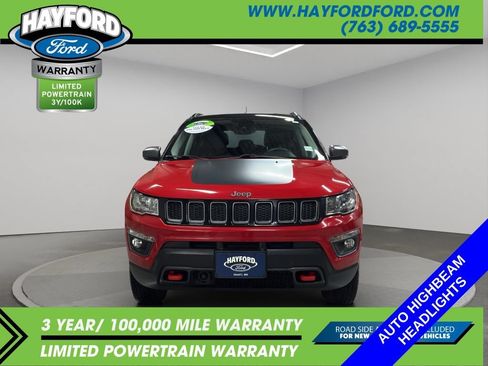 Used 2021 Jeep Compass Trailhawk AWD/4WD image 11