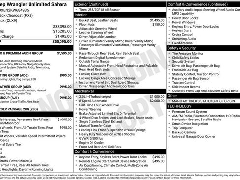 Used 2019 Jeep Wrangler Unlimited Sahara image 6