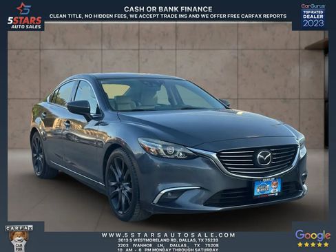 Used 2016 MAZDA MAZDA6 Grand Touring w/ GT Technology Package image 1