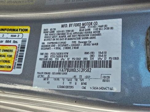 Used 2020 Ford Mustang Premium RWD image 24