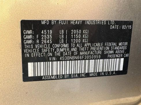 Used 2015 Subaru Legacy 2.5i Limited image 26