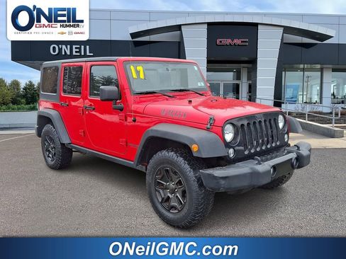 Used 2017 Jeep Wrangler Unlimited Sport image 1