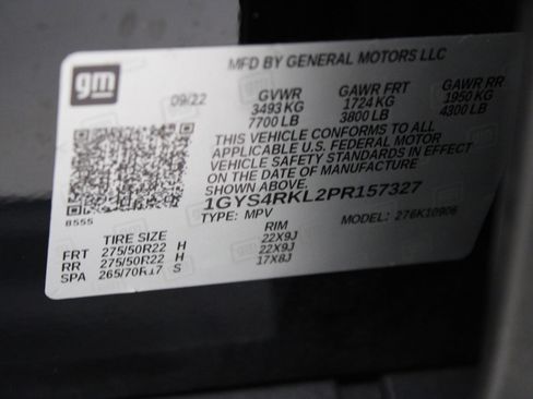 Used 2023 Cadillac Escalade ESV Sport Platinum w/ LPO, ONYX Package image 62