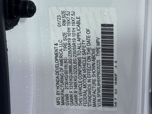 Used 2023 Honda Odyssey Elite image 48