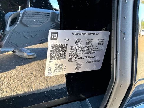 New 2026 Cadillac Escalade ESV Platinum Sport w/ LPO, ONYX Package image 14