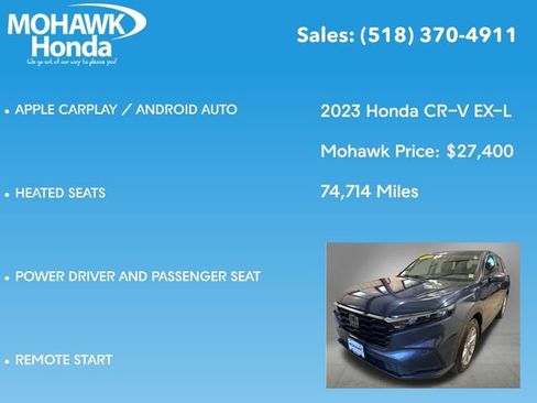 Used 2023 Honda CR-V EX-L image 14