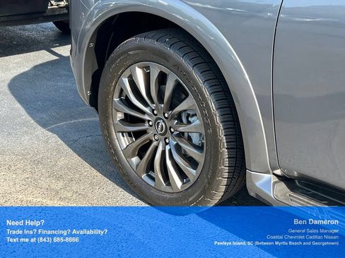 Used 2023 Nissan Armada Platinum w/ Captain's Chairs Package RWD image 9