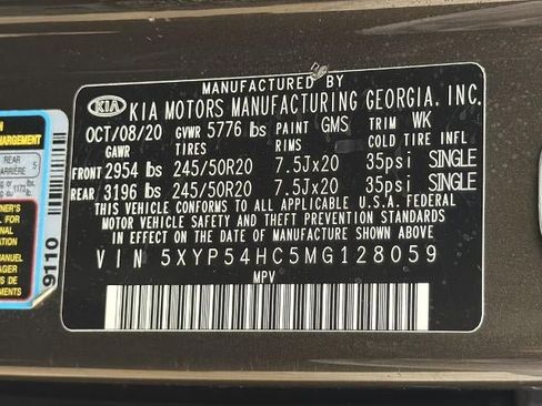Used 2021 Kia Telluride SX FWD image 36