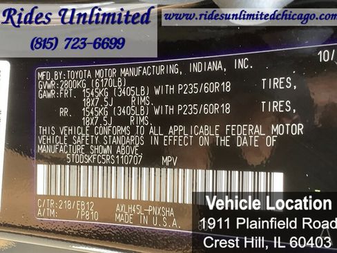 Used 2024 Toyota Sienna XSE w/ XSE Plus Package AWD/4WD image 26