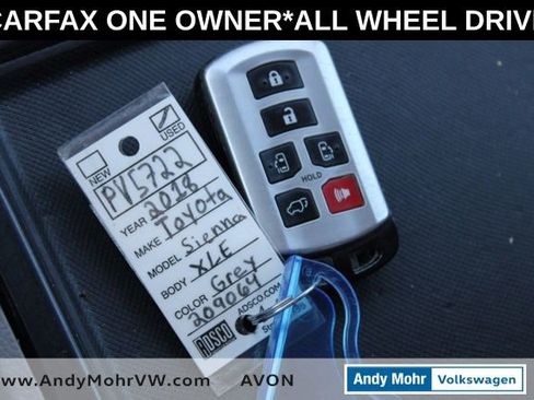 Used 2018 Toyota Sienna XLE w/ XLE Navigation Package AWD/4WD image 36