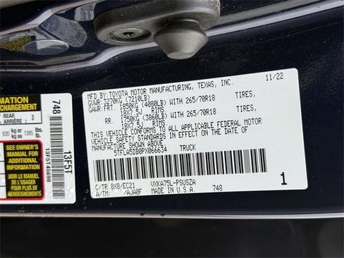 Used 2023 Toyota Tundra SR5 w/ TRD Off-Road Premium Package image 33