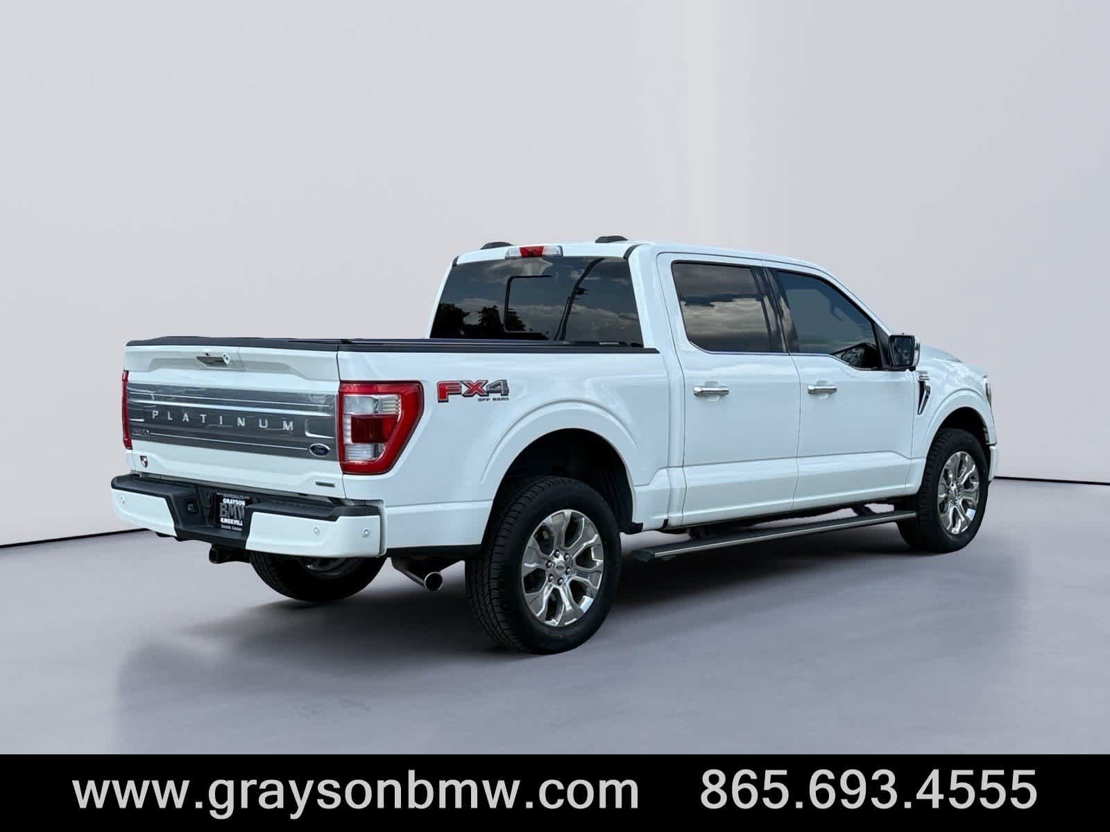 Used 2022 Ford F150 Platinum w/ Equipment Group 701A High AWD/4WD image 3
