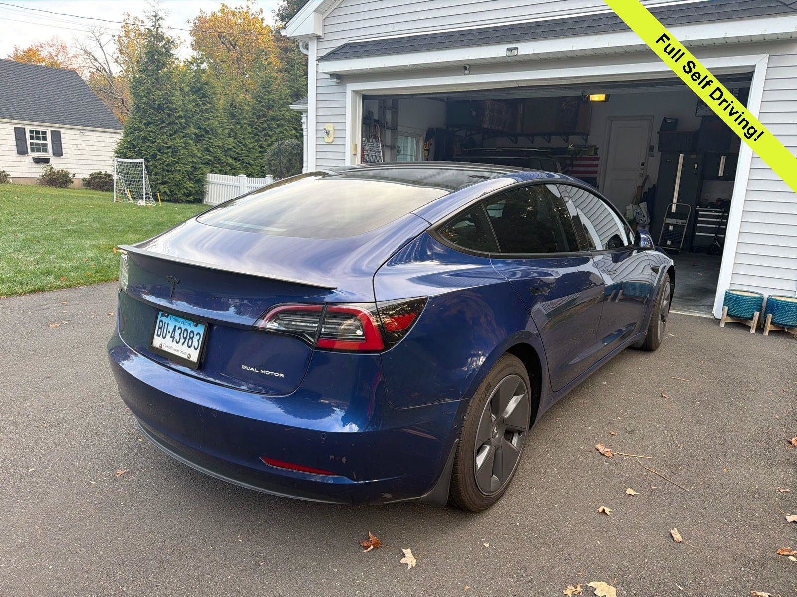Used 2021 Tesla Model 3 Long Range AWD/4WD image 2