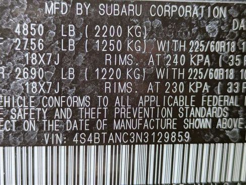 Used 2022 Subaru Outback Limited w/ Popular Package #2 image 16